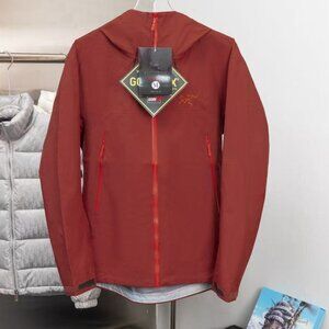 Arc'teryx Burgundy GORE-TEX Hardshell Outdoor Jacket